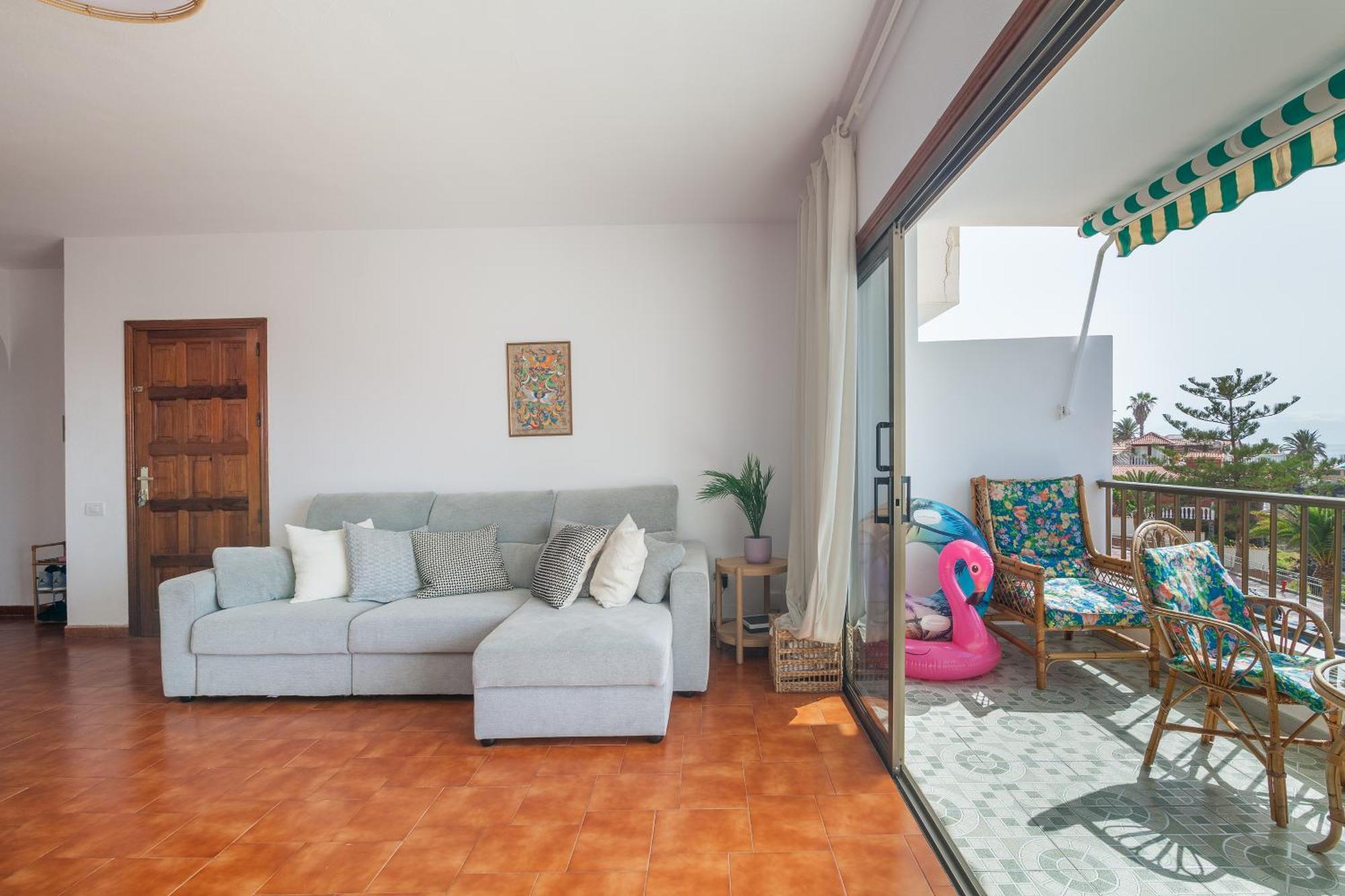 Ferienwohnung Casa De Franco - Ocean View, Terrace, Balcony, 50M From Playa La Arena, Fibre Net Puerto de Santiago  Exterior foto