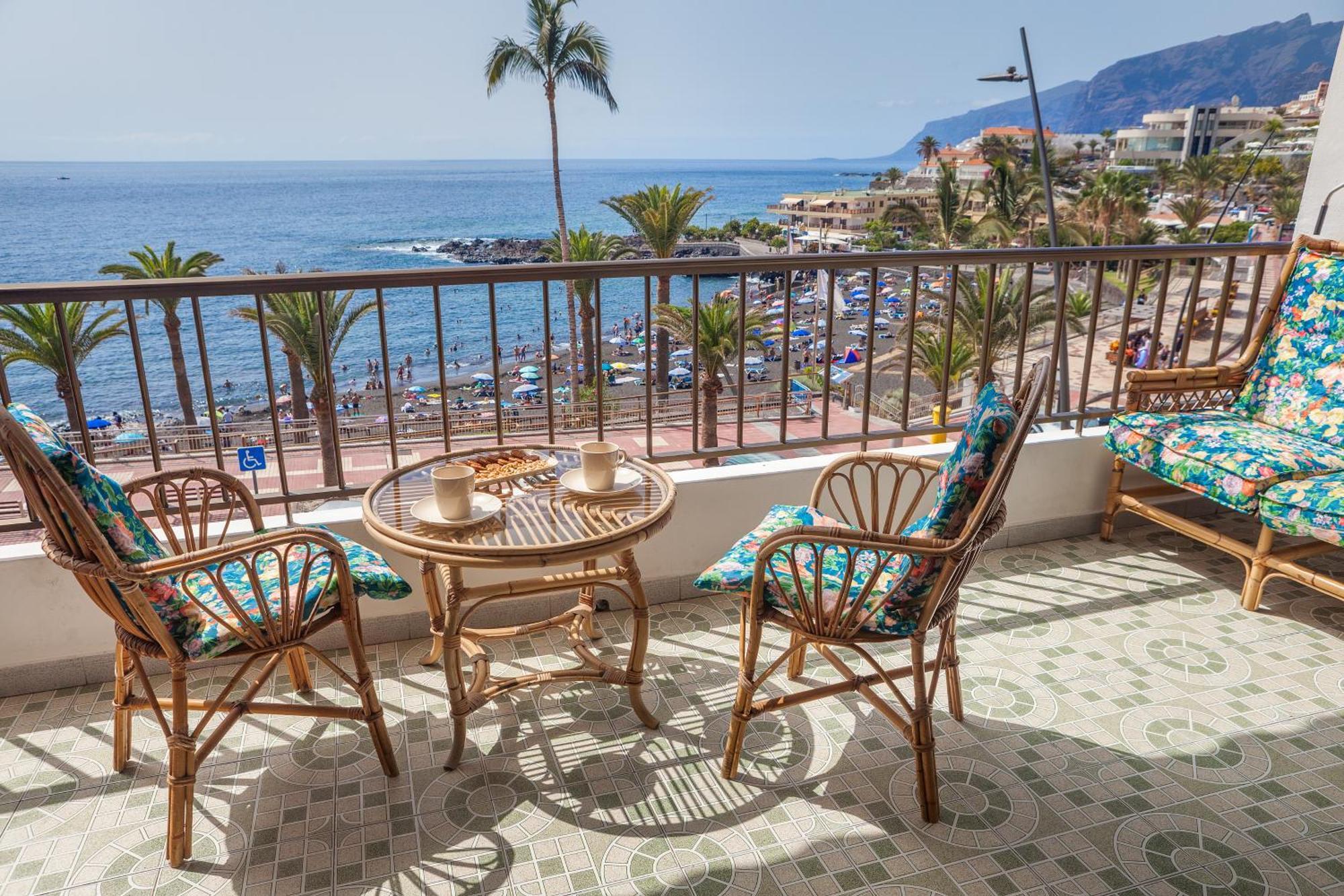 Ferienwohnung Casa De Franco - Ocean View, Terrace, Balcony, 50M From Playa La Arena, Fibre Net Puerto de Santiago  Exterior foto